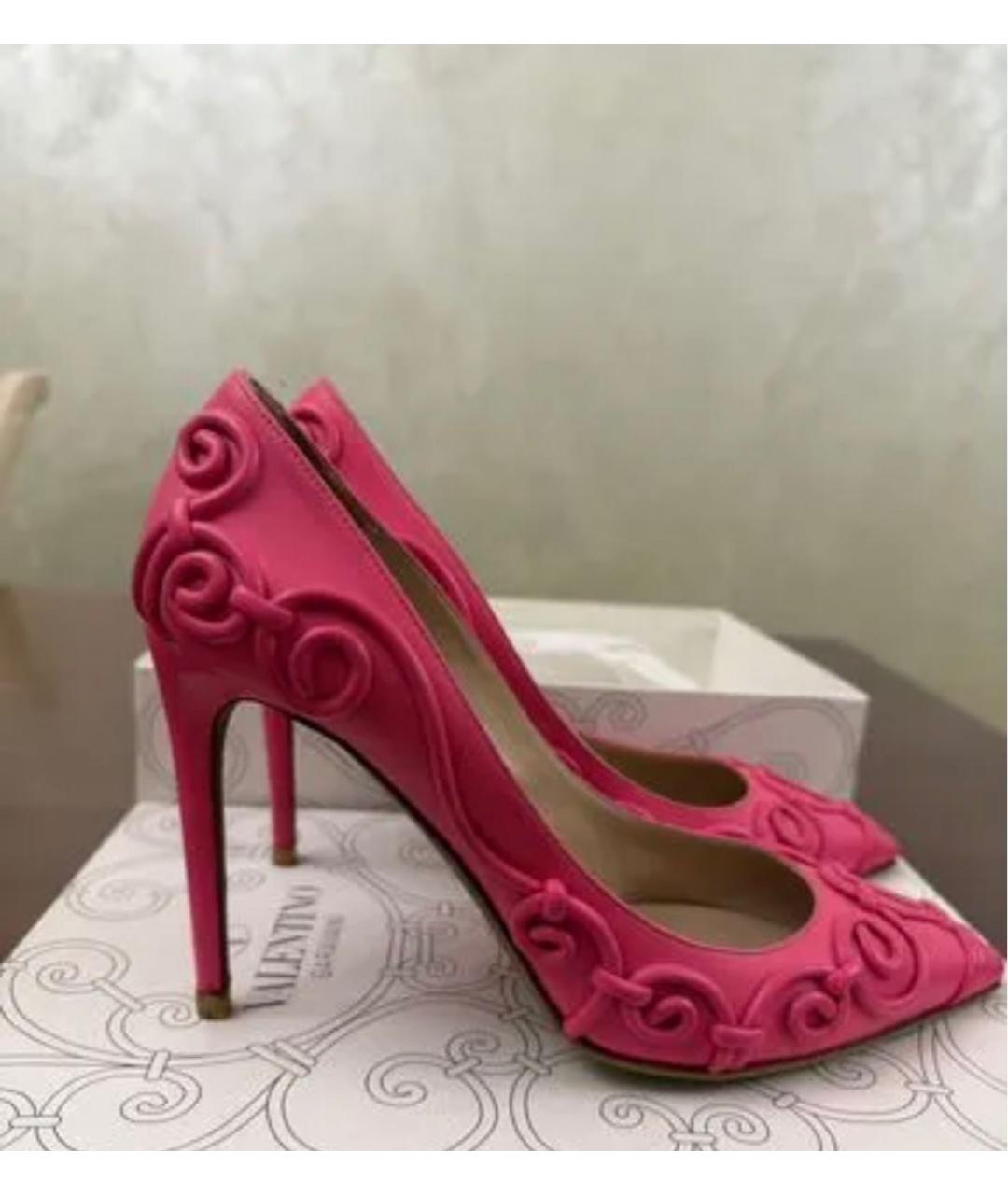 VALENTINO Розовые туфли, фото 5