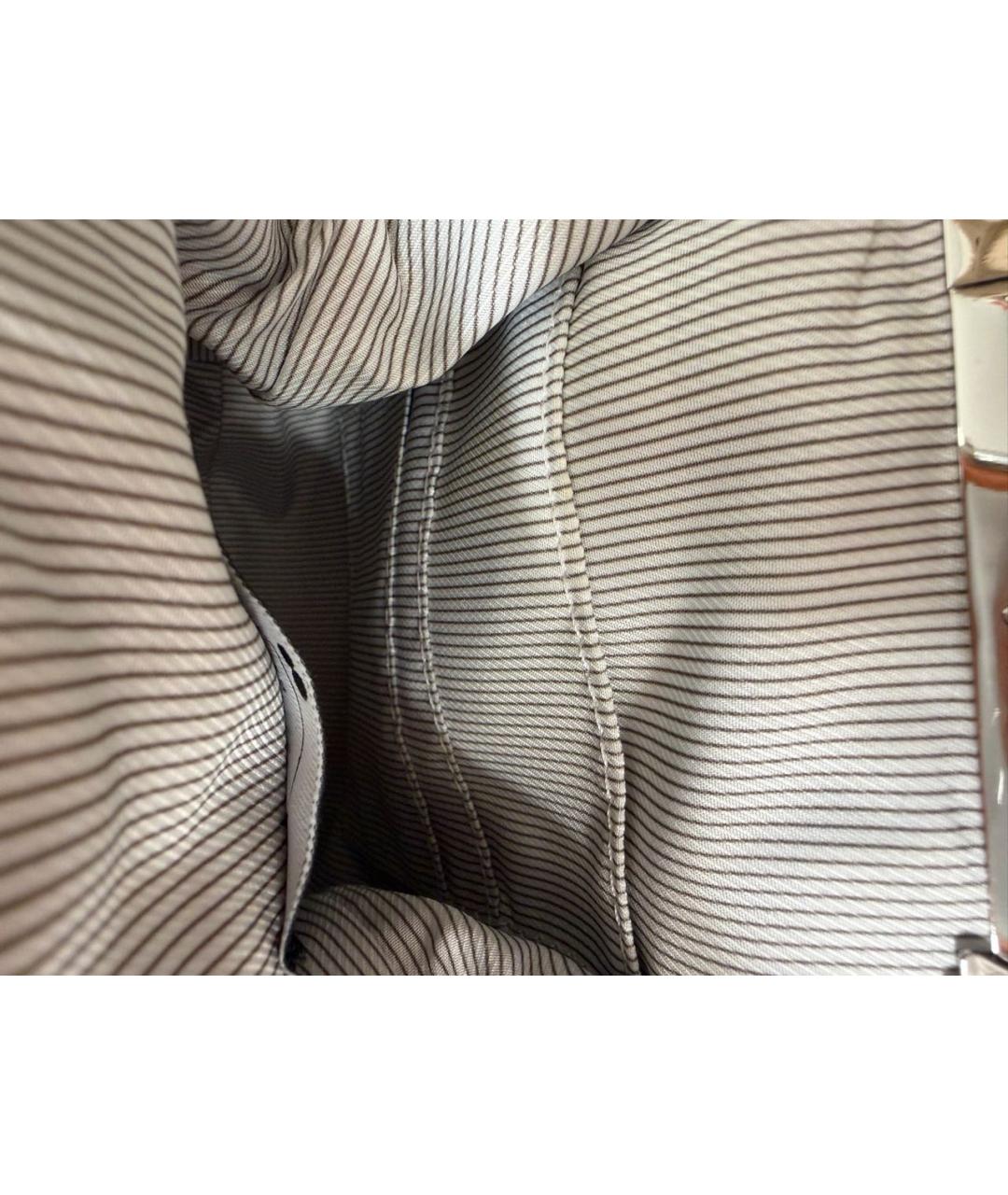 MAX MARA Голубая пелетеная сумка через плечо, фото 4