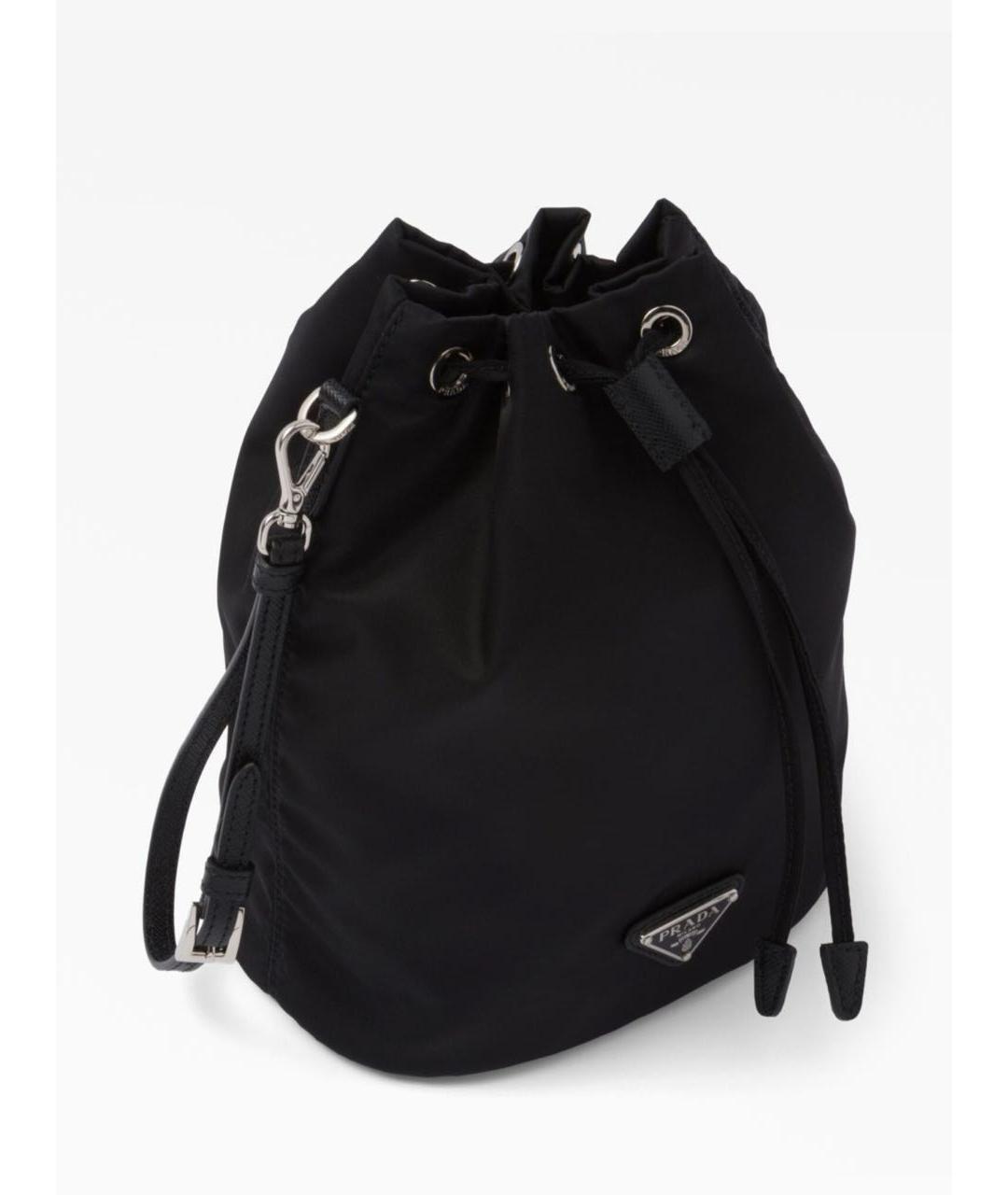 PRADA Черная сумка с короткими ручками, фото 2