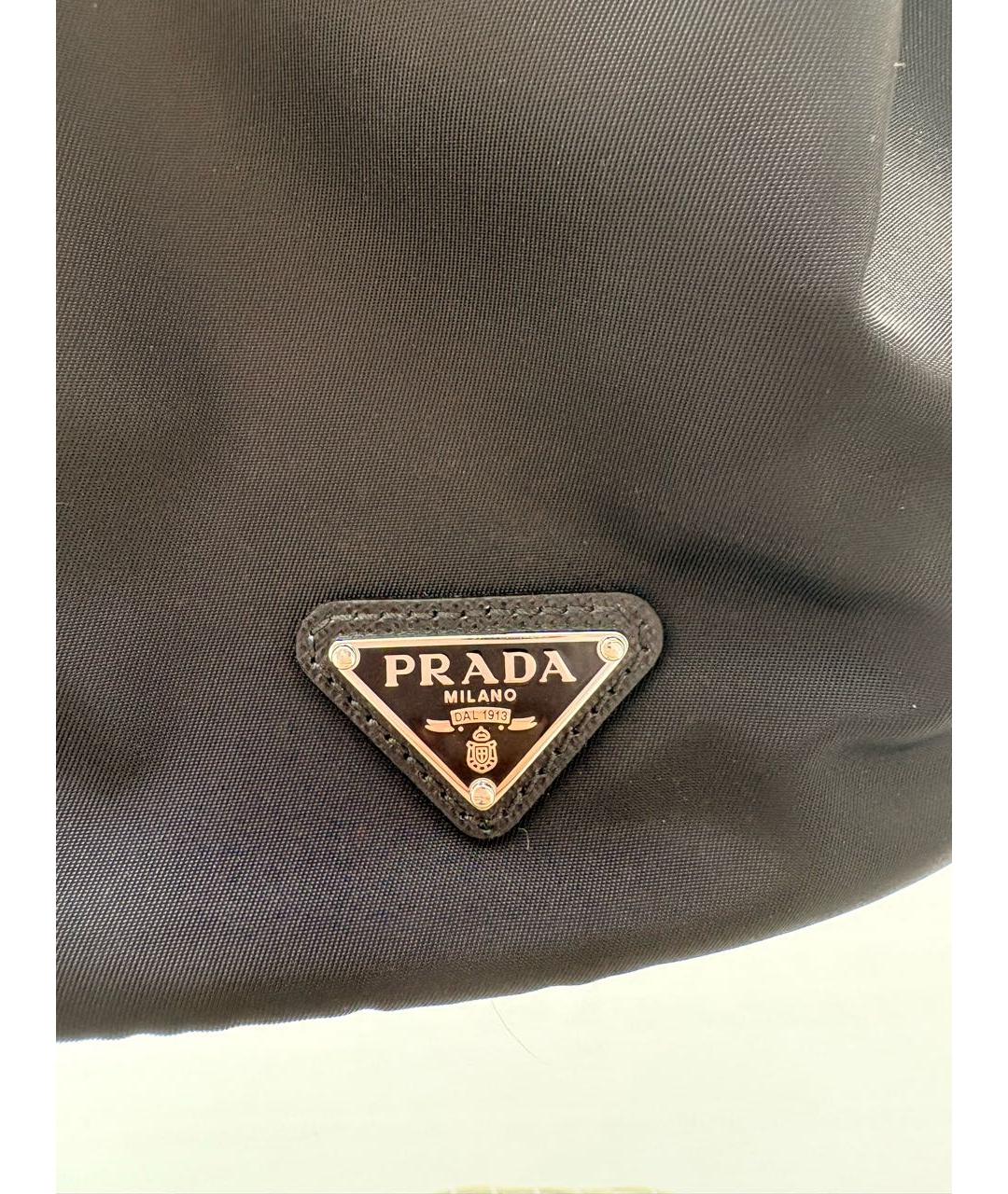 PRADA Черная сумка с короткими ручками, фото 7