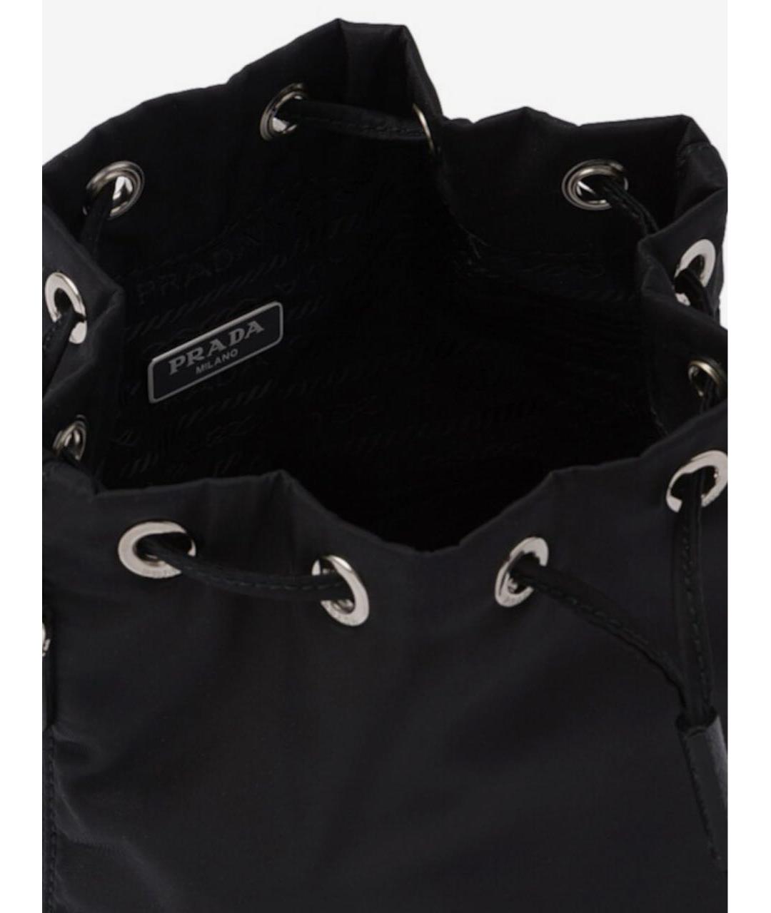 PRADA Черная сумка с короткими ручками, фото 4