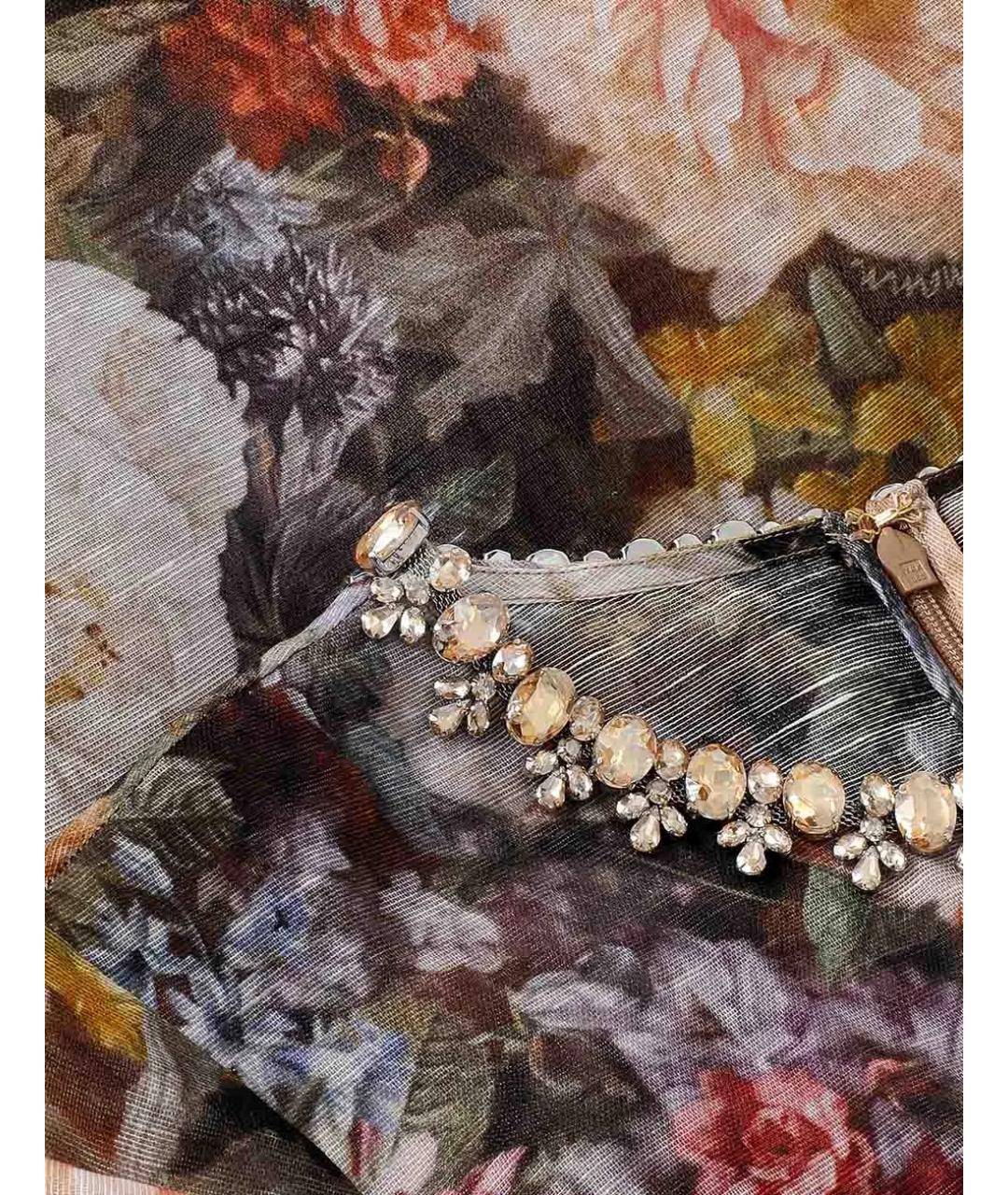 ZIMMERMANN Мульти платье, фото 6