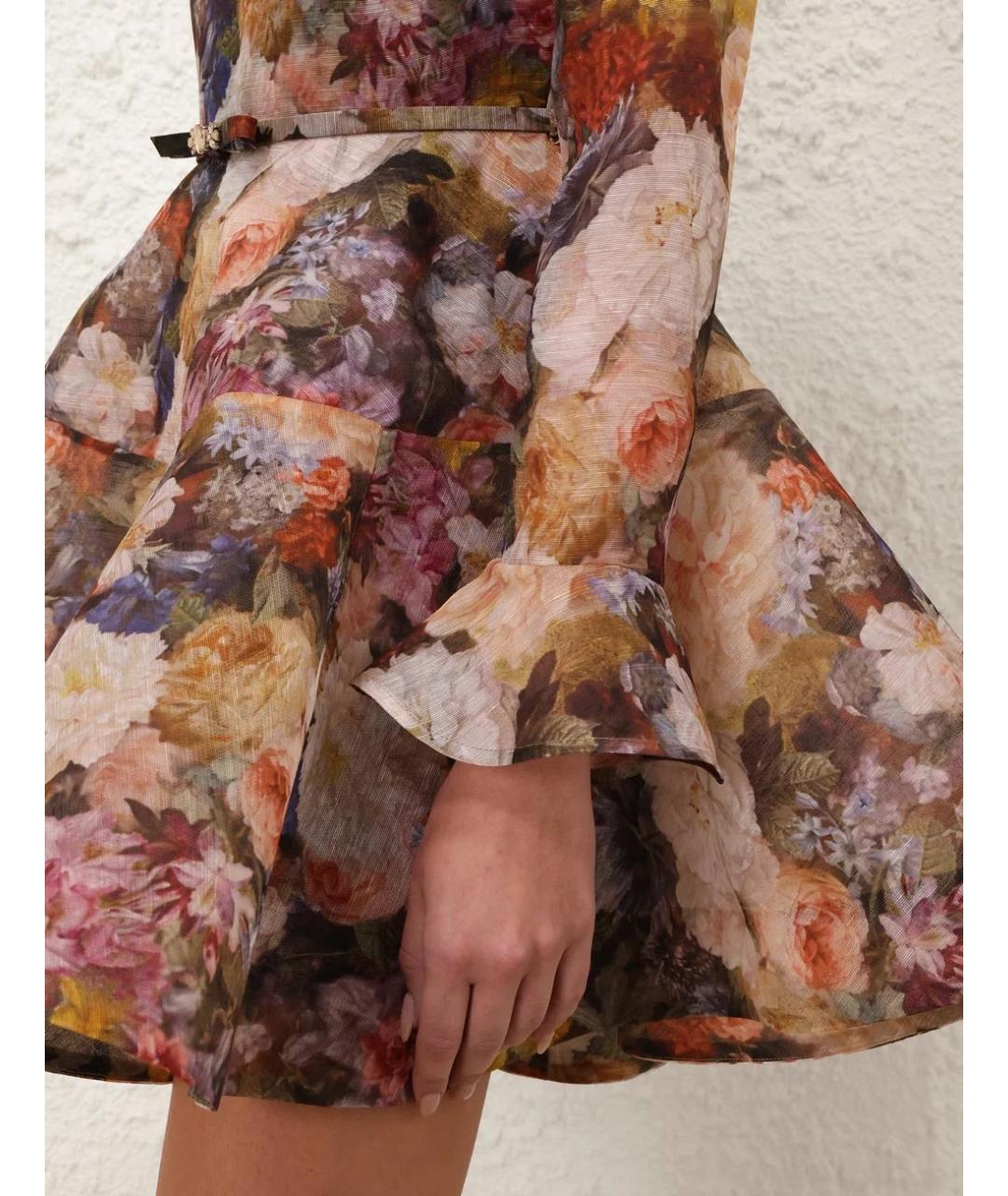 ZIMMERMANN Мульти платье, фото 5