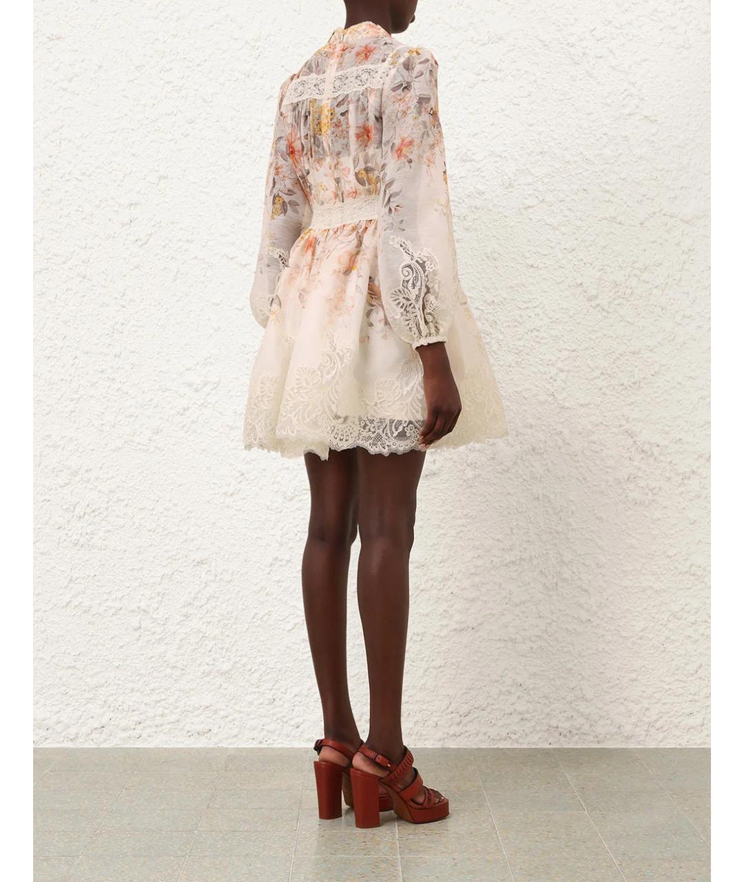 ZIMMERMANN Мульти платье, фото 4