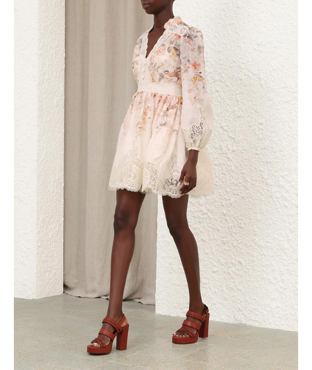 ZIMMERMANN Мульти платье, фото 3