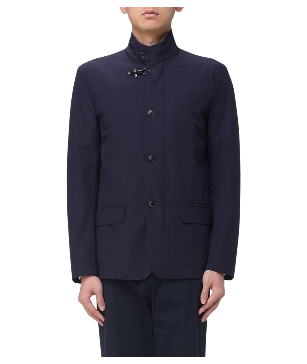 FAY Синяя полиамидовая куртка, фото 1