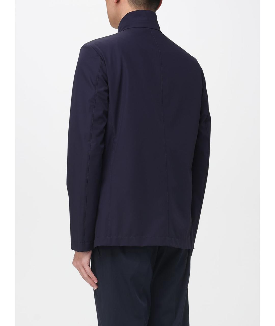 FAY Синяя полиамидовая куртка, фото 2