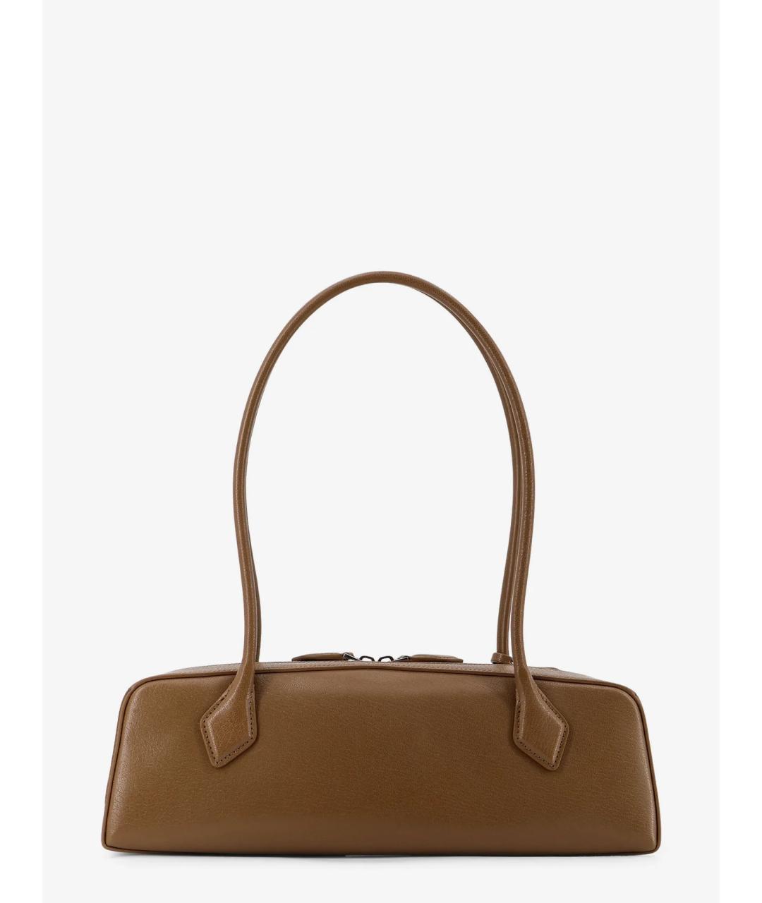 ALAIA Хаки кожаная сумка через плечо, фото 2