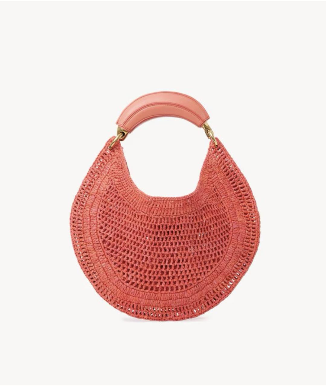 CHLOE Коралловая сумка через плечо, фото 4