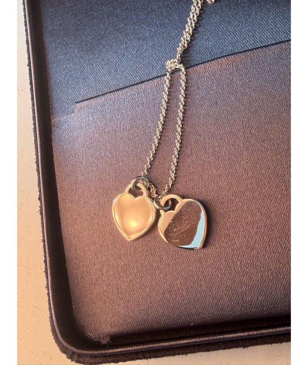 TIFFANY&CO Бирюзовая серебряная подвеска, фото 7