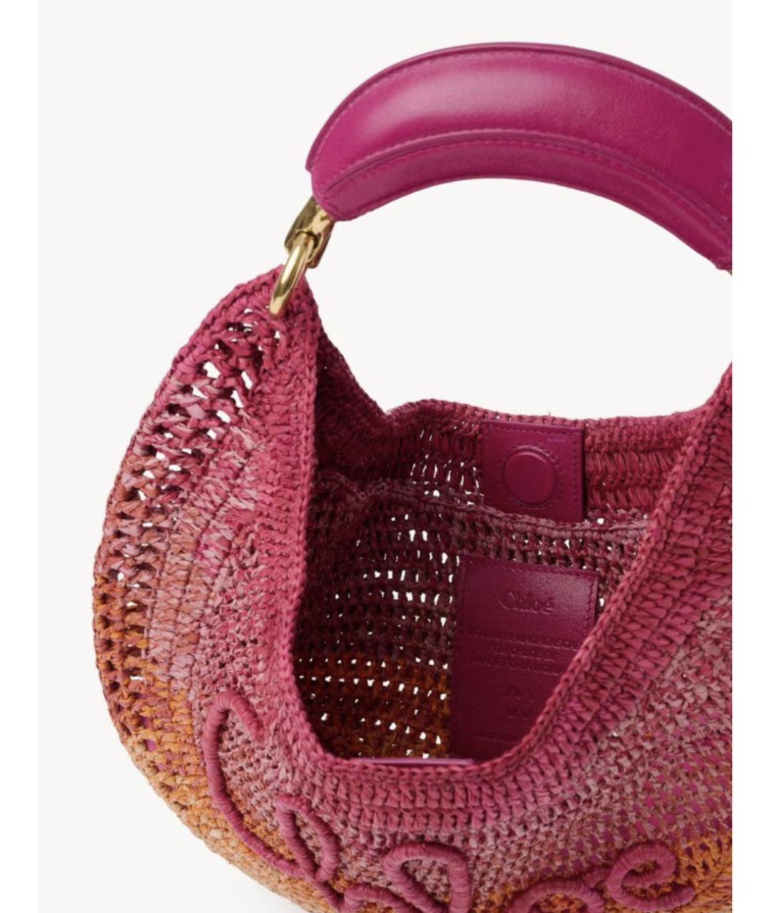CHLOE Фуксия сумка через плечо, фото 5