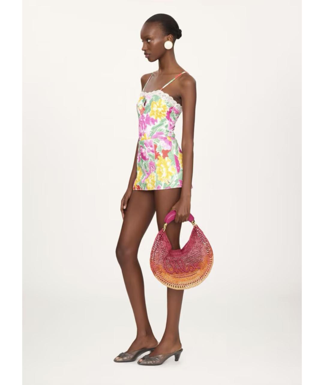 CHLOE Фуксия сумка через плечо, фото 7