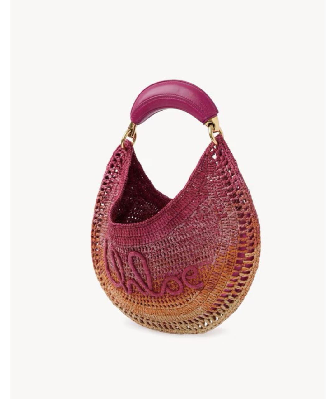 CHLOE Фуксия сумка через плечо, фото 3