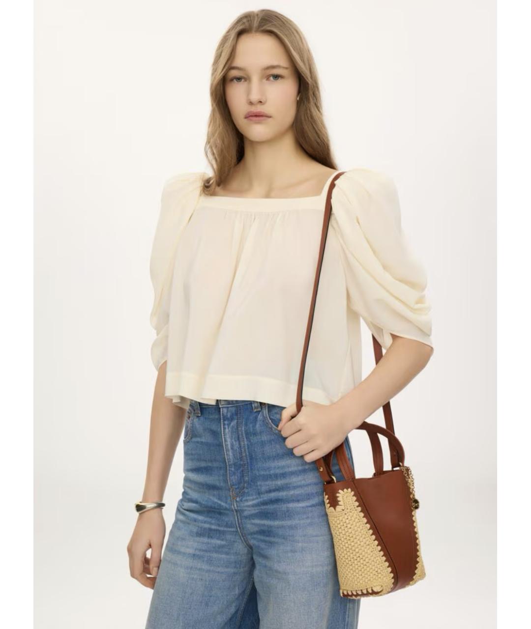 CHLOE Коричневая сумка тоут, фото 3