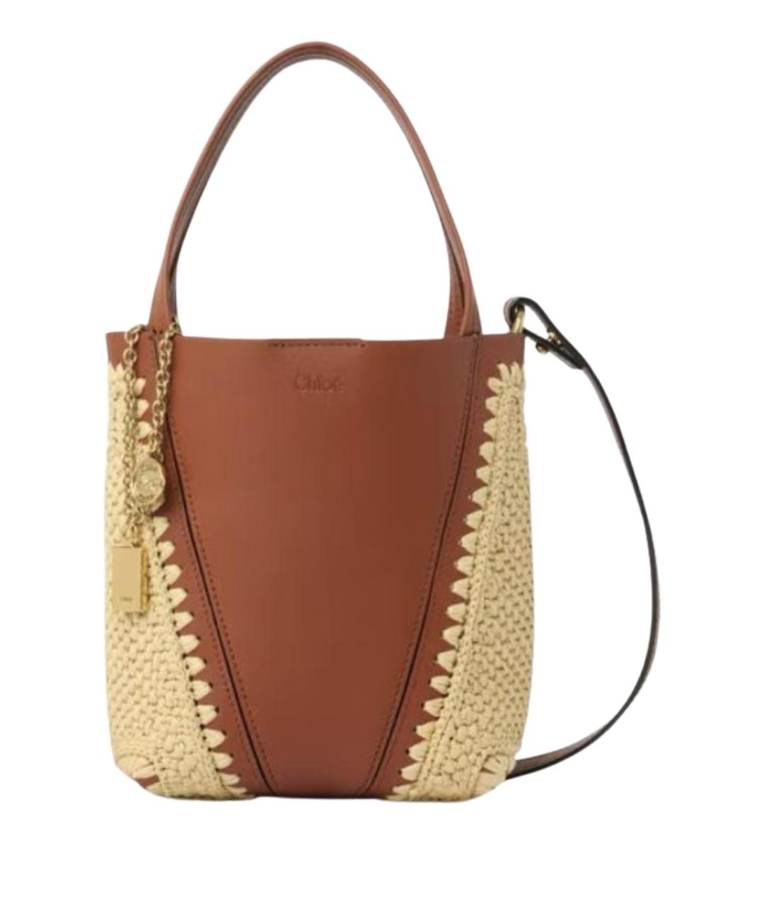 CHLOE Коричневая сумка тоут, фото 1