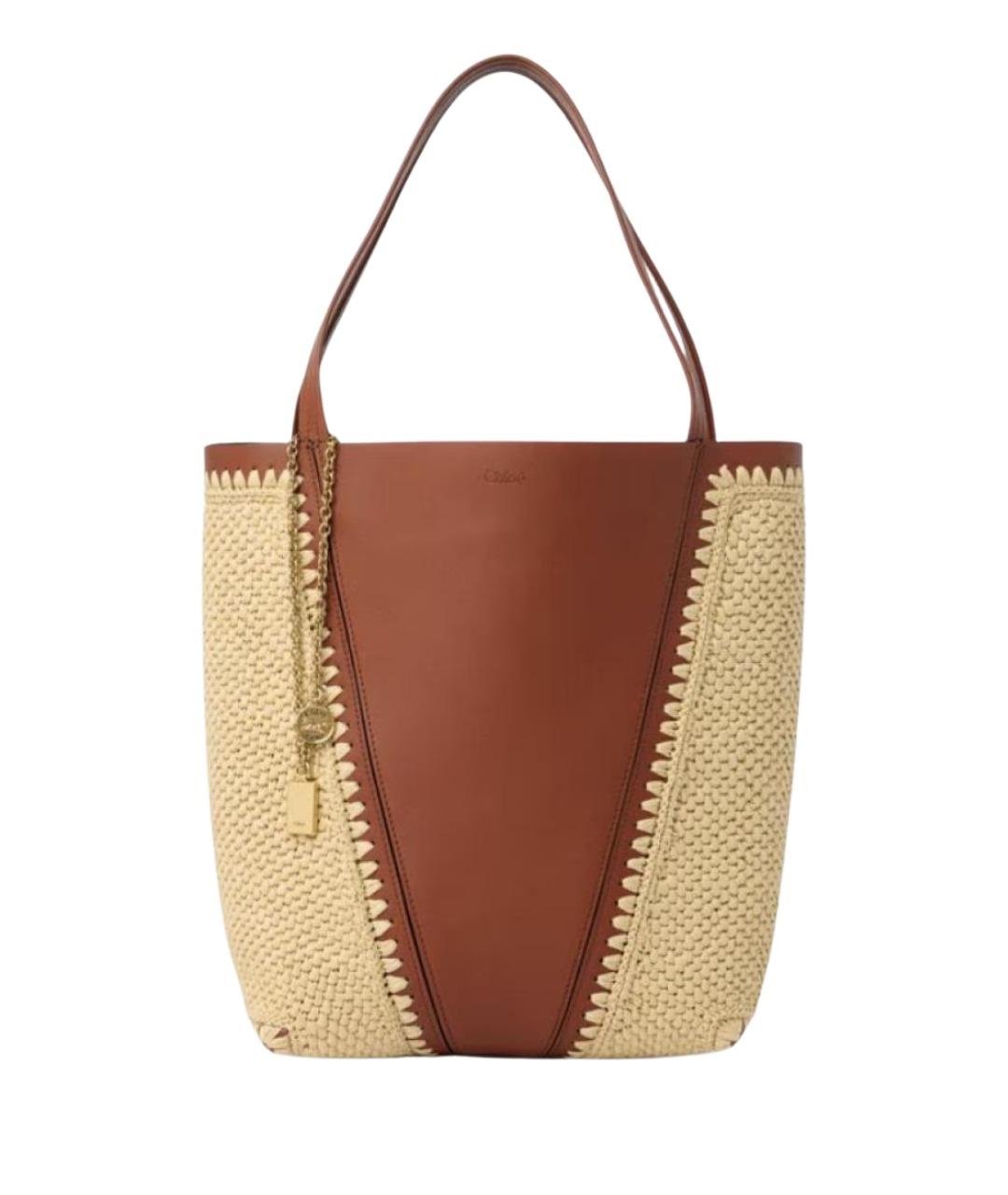 CHLOE Коричневая сумка тоут, фото 1