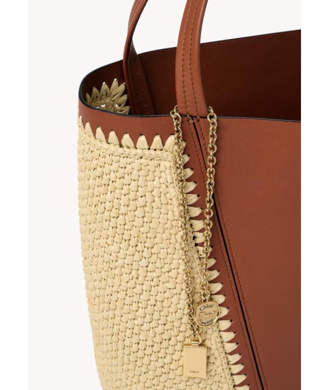 CHLOE Коричневая сумка тоут, фото 6