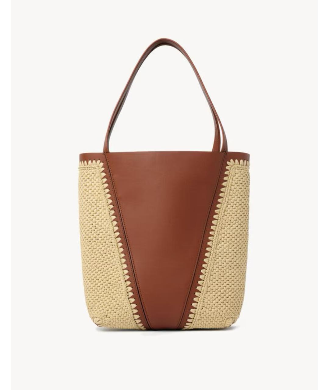 CHLOE Коричневая сумка тоут, фото 5