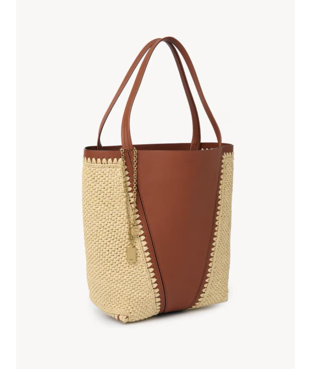 CHLOE Коричневая сумка тоут, фото 4