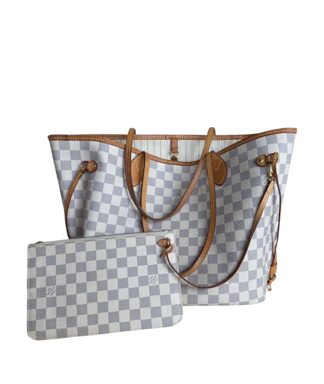 LOUIS VUITTON Белая сумка тоут, фото 1