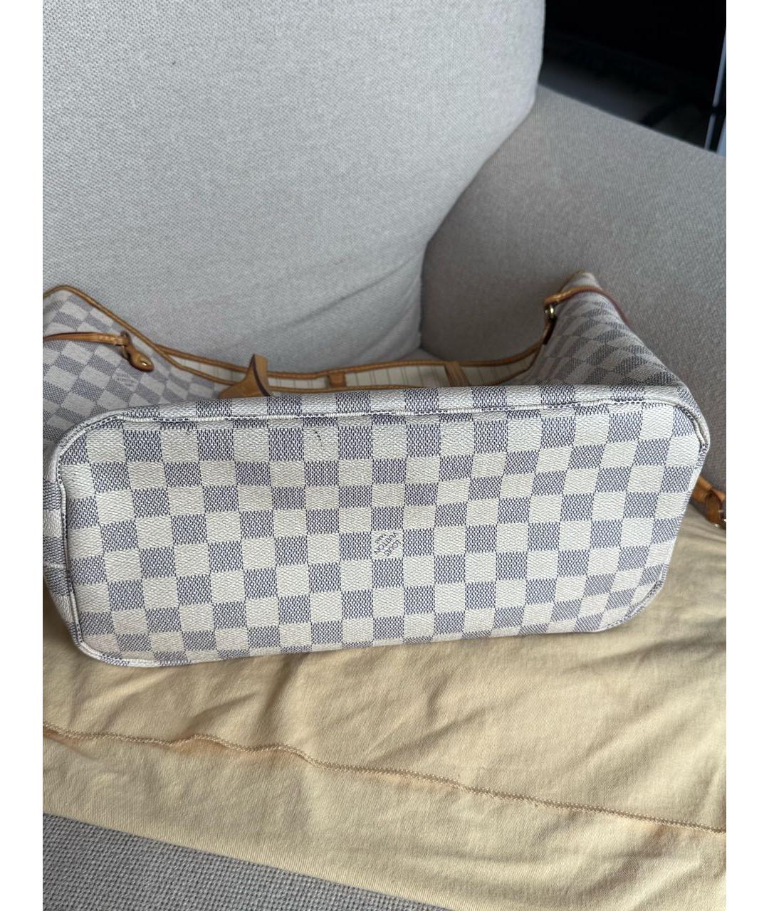 LOUIS VUITTON Белая сумка тоут, фото 7