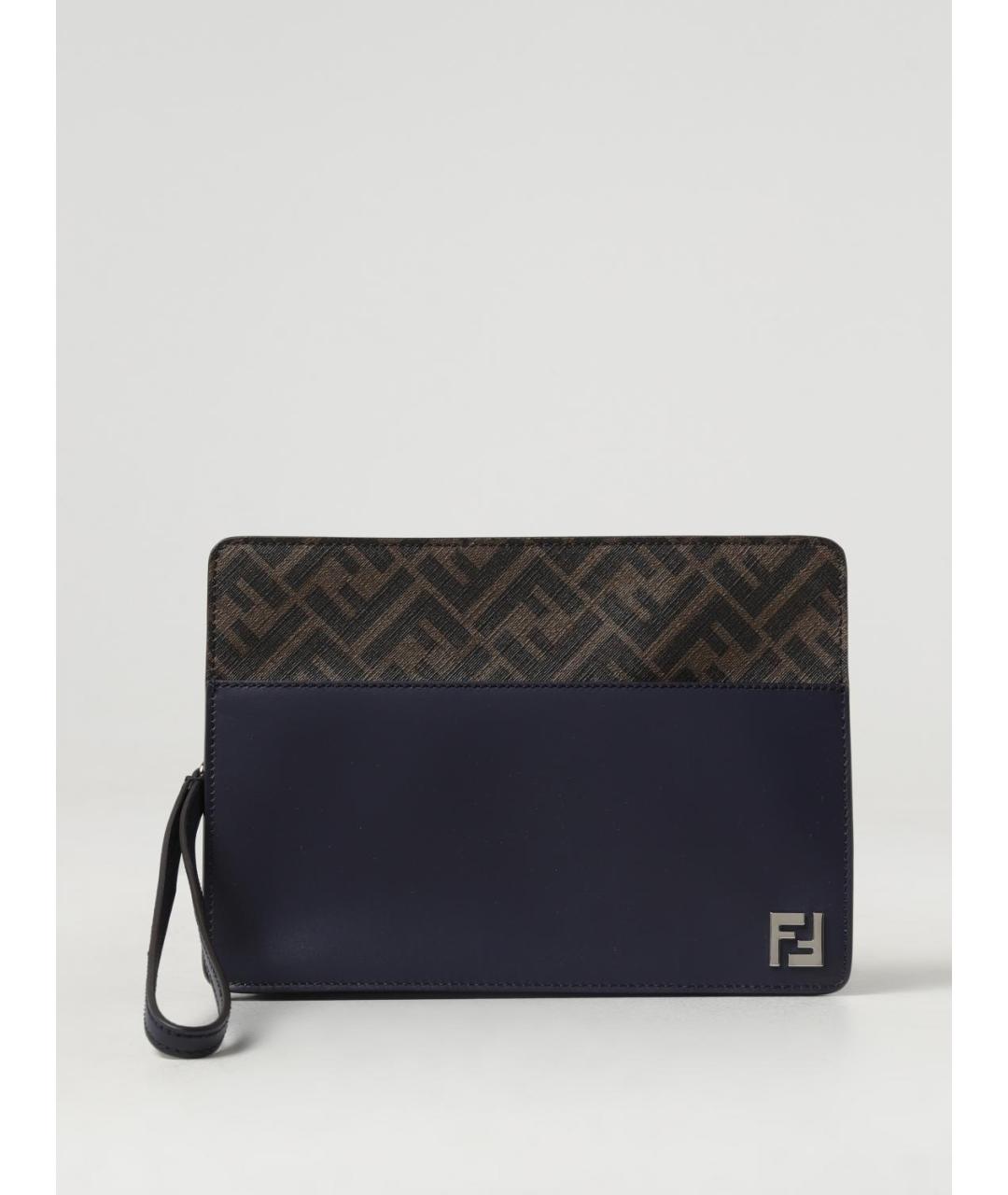 FENDI Синяя папка для документов, фото 6