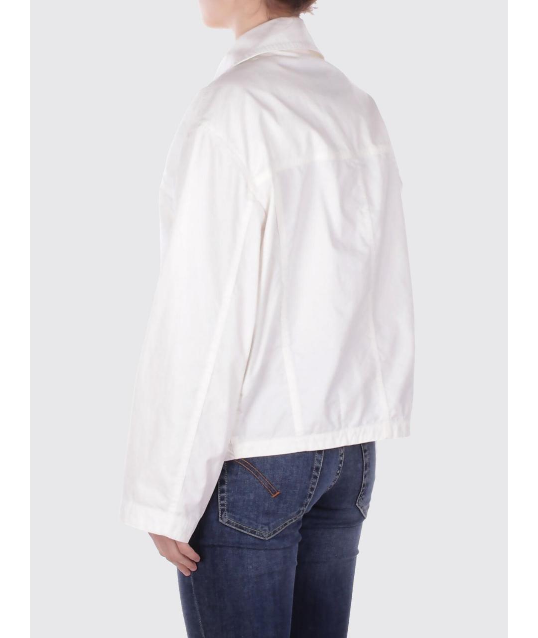 FAY Белая хлопковая куртка, фото 2