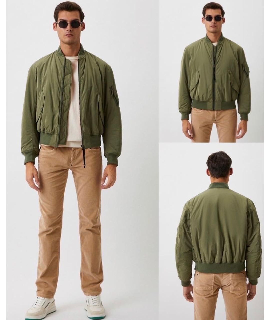 ASPESI Хаки полиамидовая куртка, фото 3