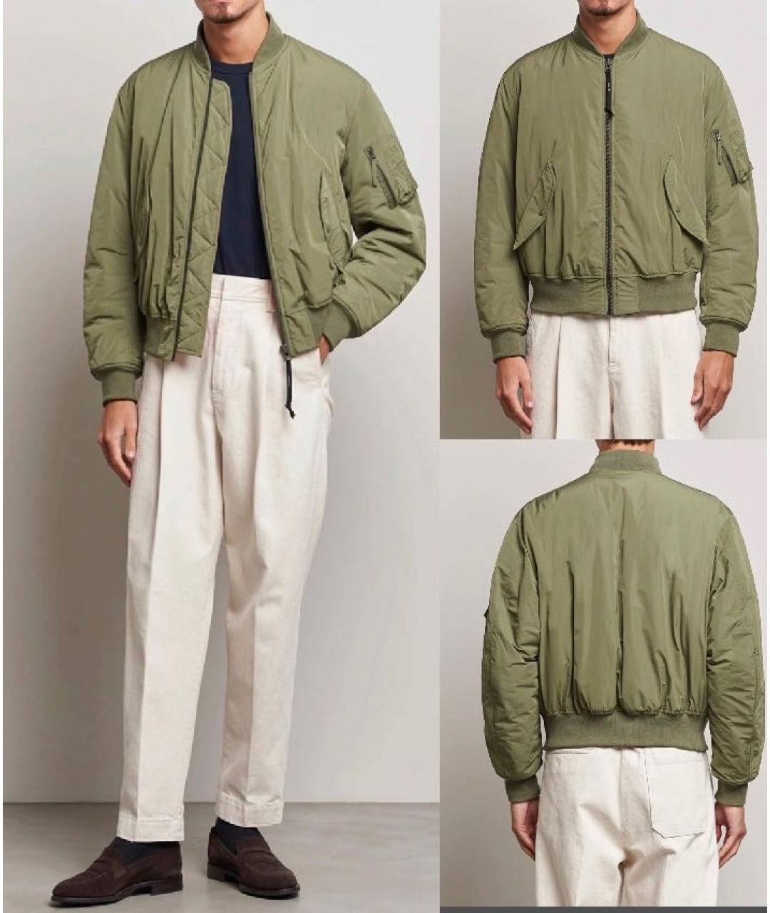 ASPESI Хаки полиамидовая куртка, фото 4