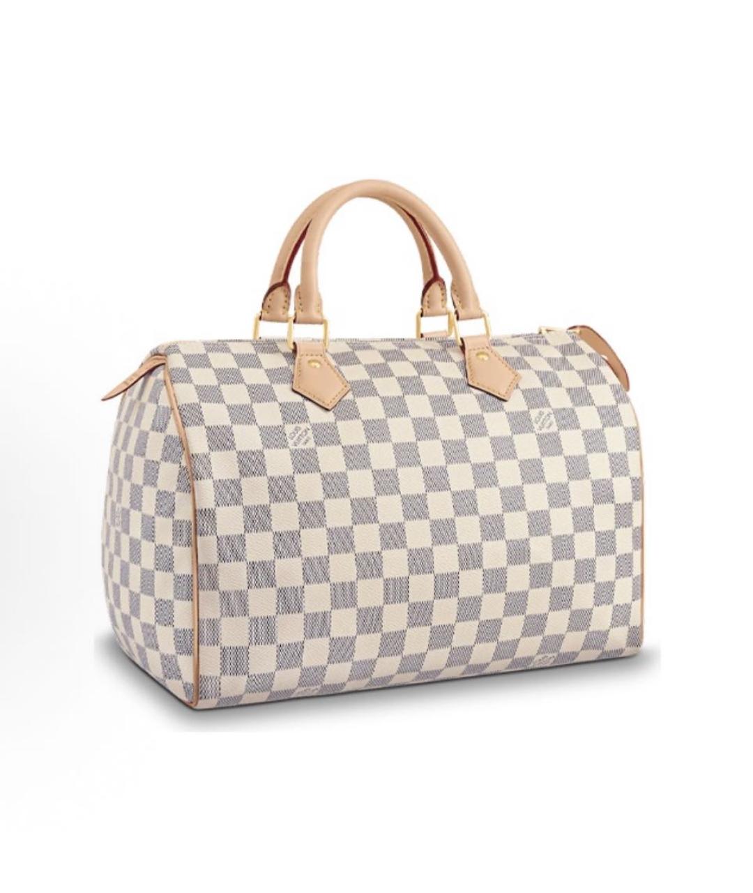 LOUIS VUITTON Белая сумка с короткими ручками, фото 8