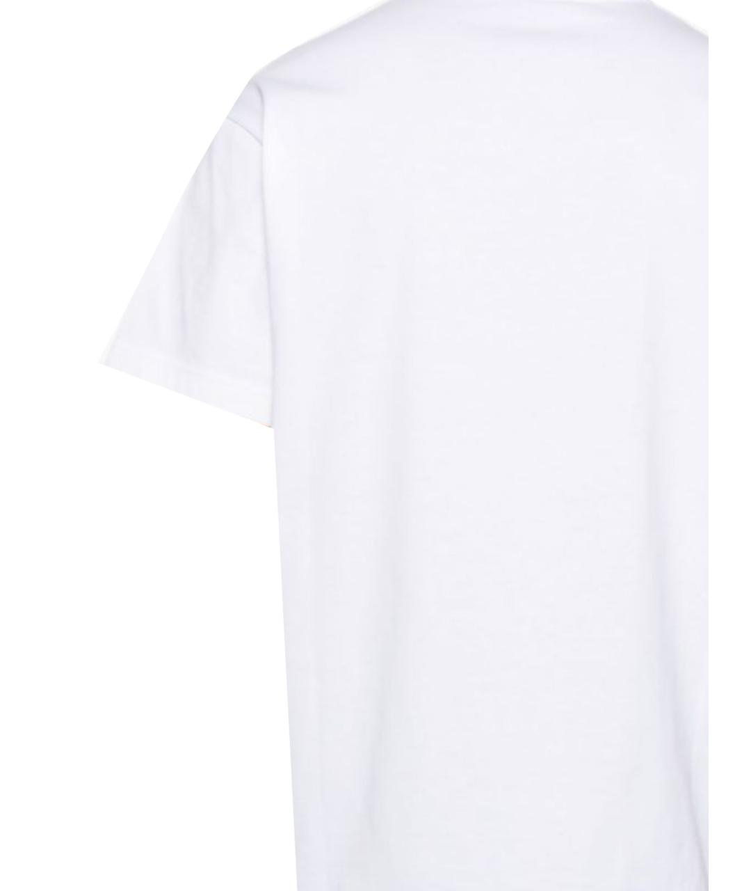 GUCCI Белая хлопковая футболка, фото 3