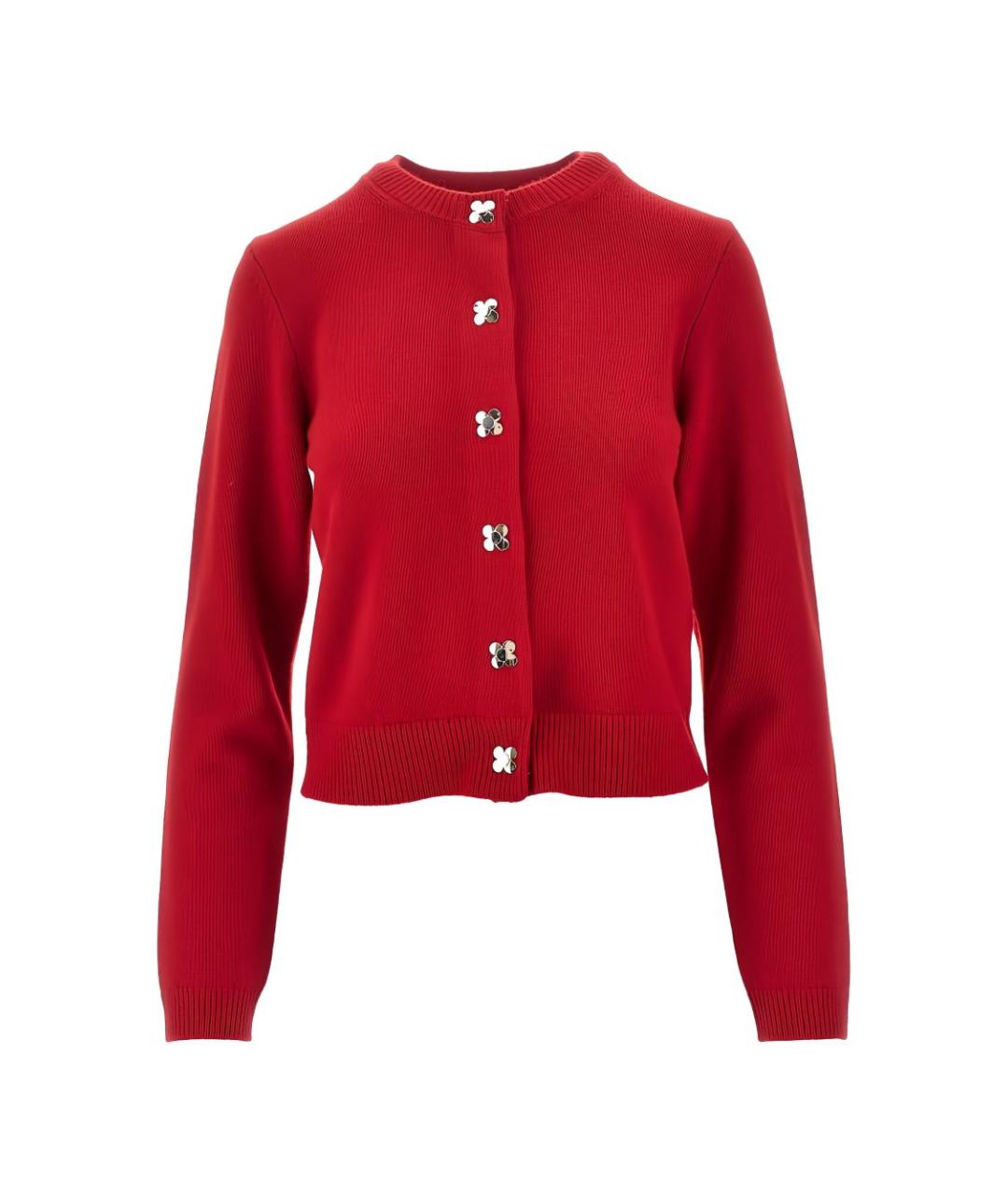 TORY BURCH Красный кашемировый кардиган, фото 1