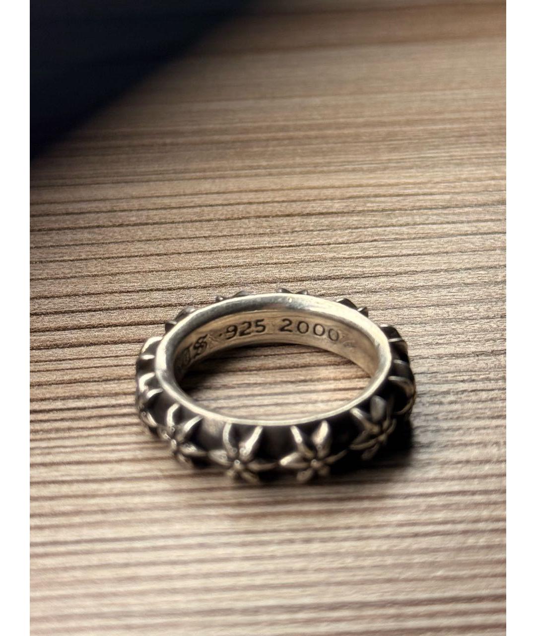 CHROME HEARTS Серебряное серебряное кольцо, фото 4