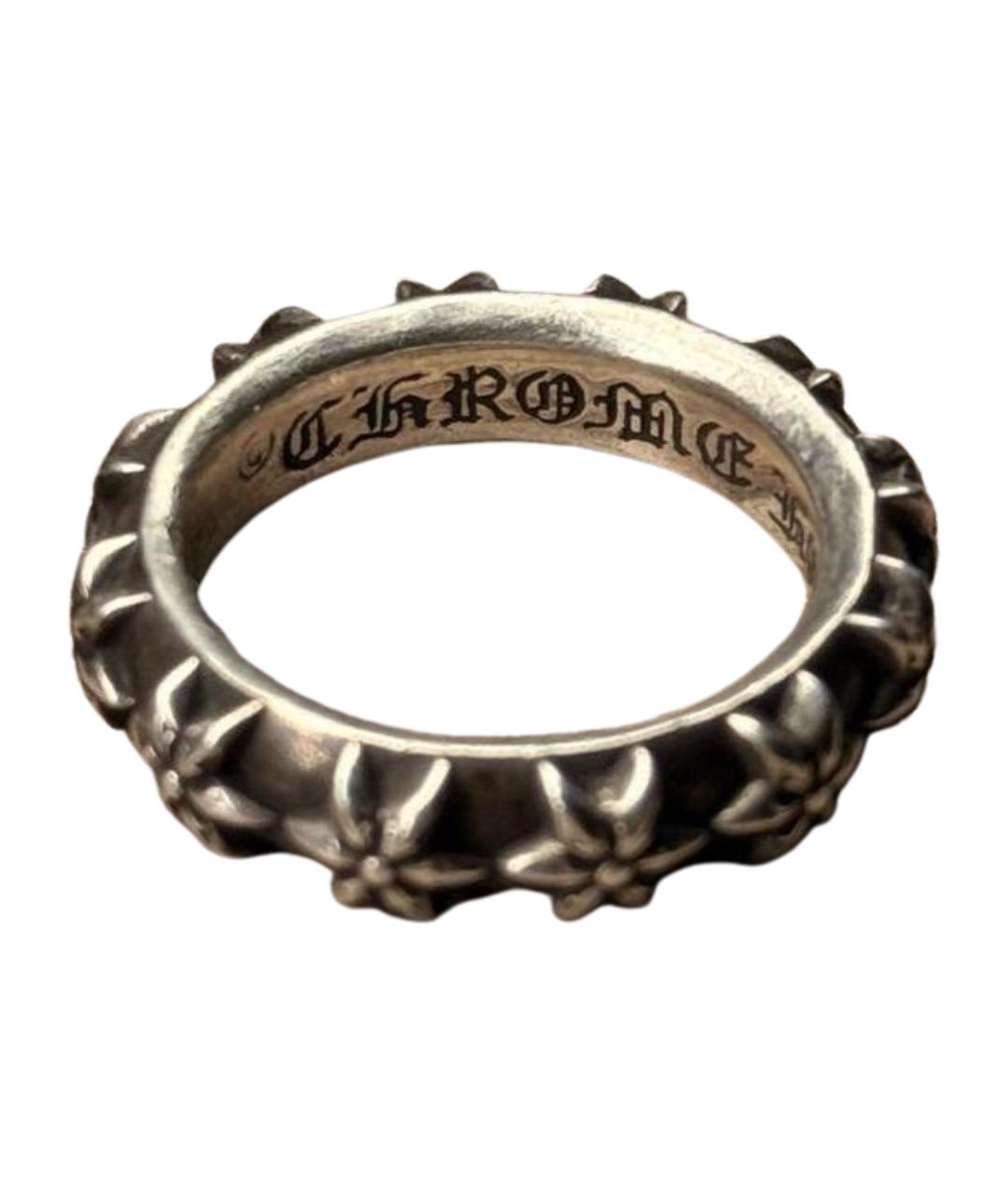 CHROME HEARTS Серебряное серебряное кольцо, фото 1