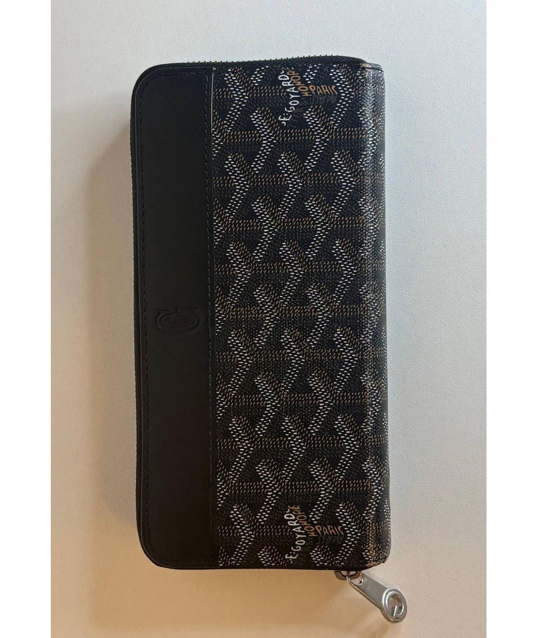 GOYARD Черный кошелек, фото 2