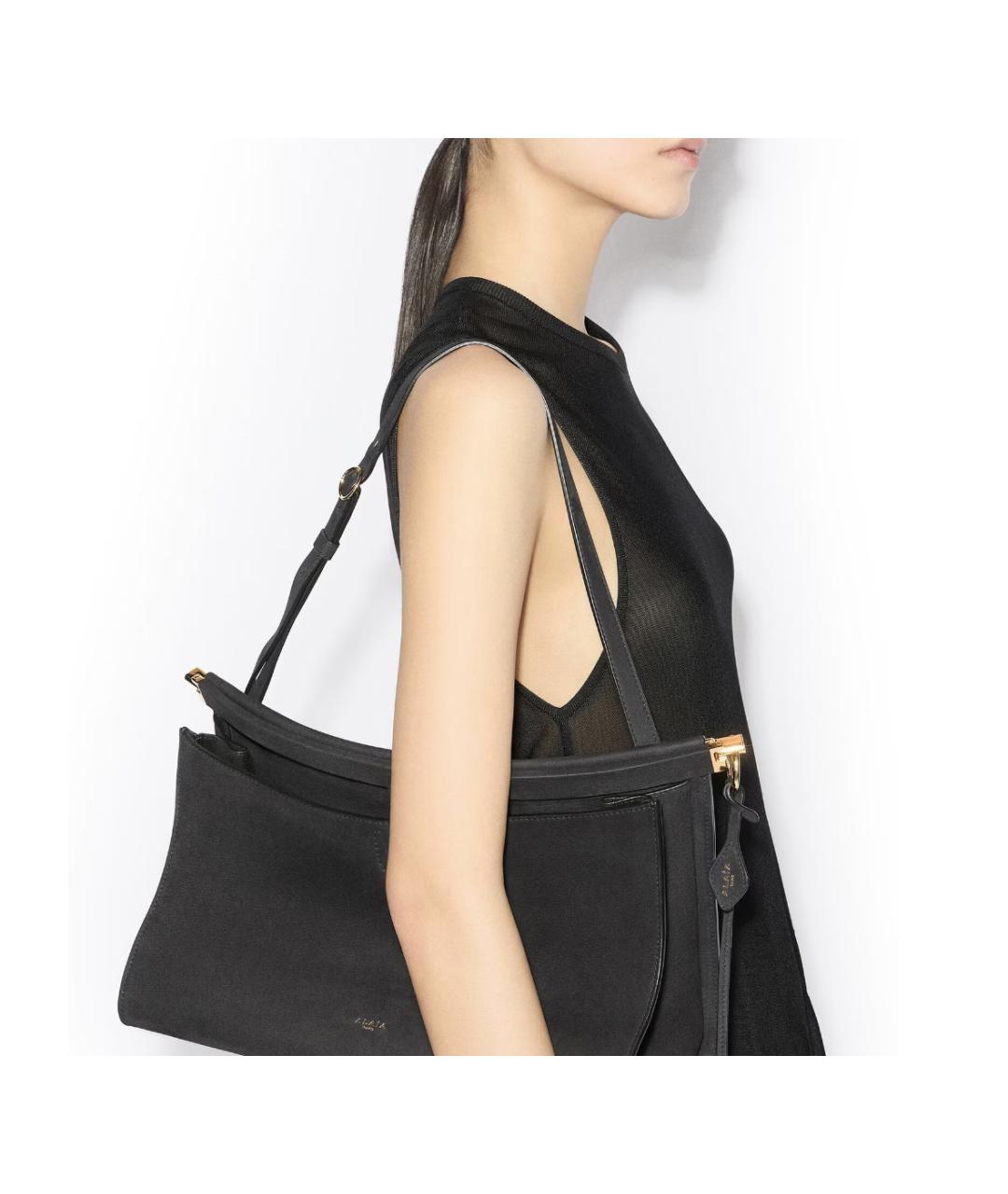 ALAIA Черная сумка через плечо, фото 3