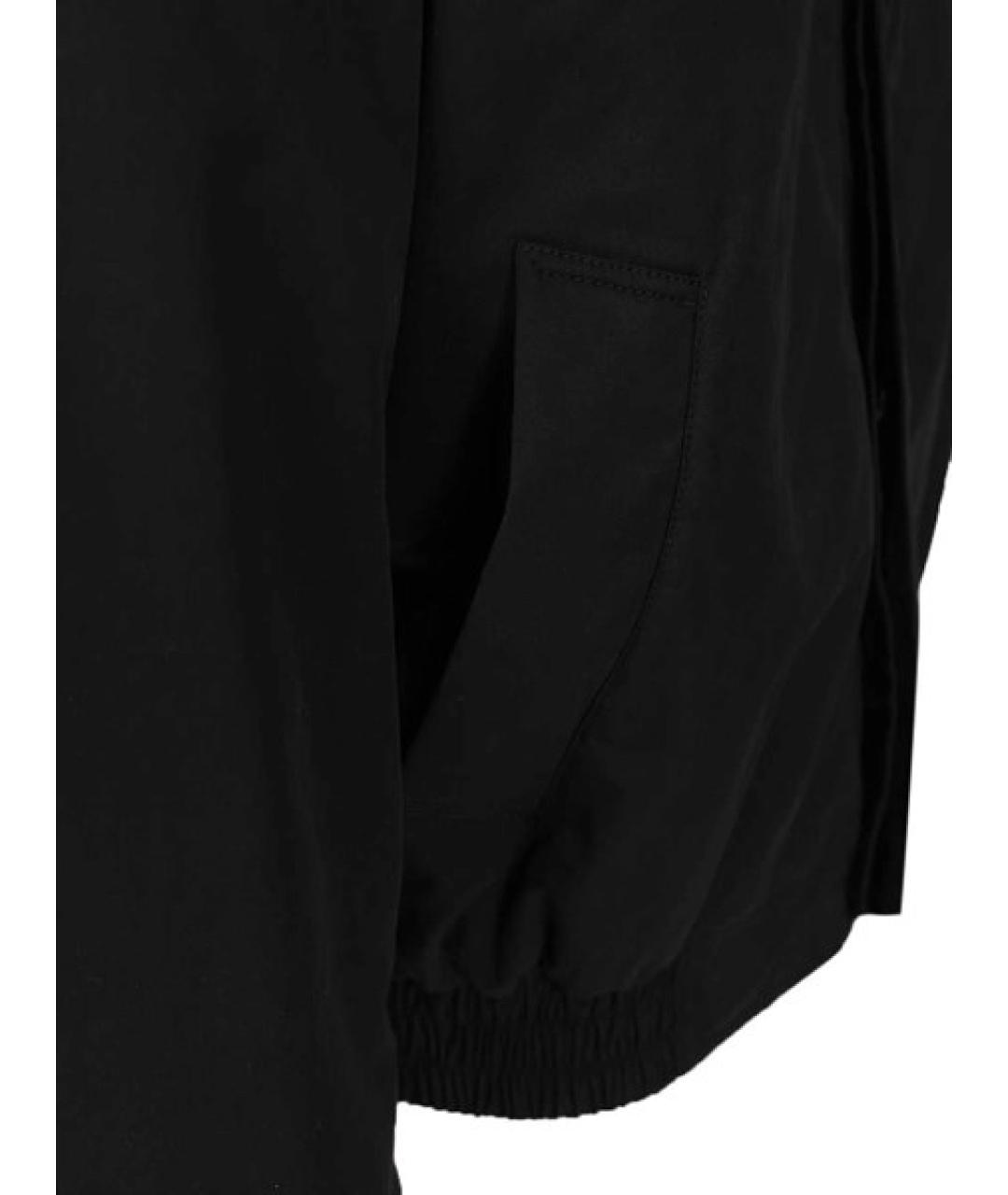 SAINT LAURENT Черная хлопковая куртка, фото 7