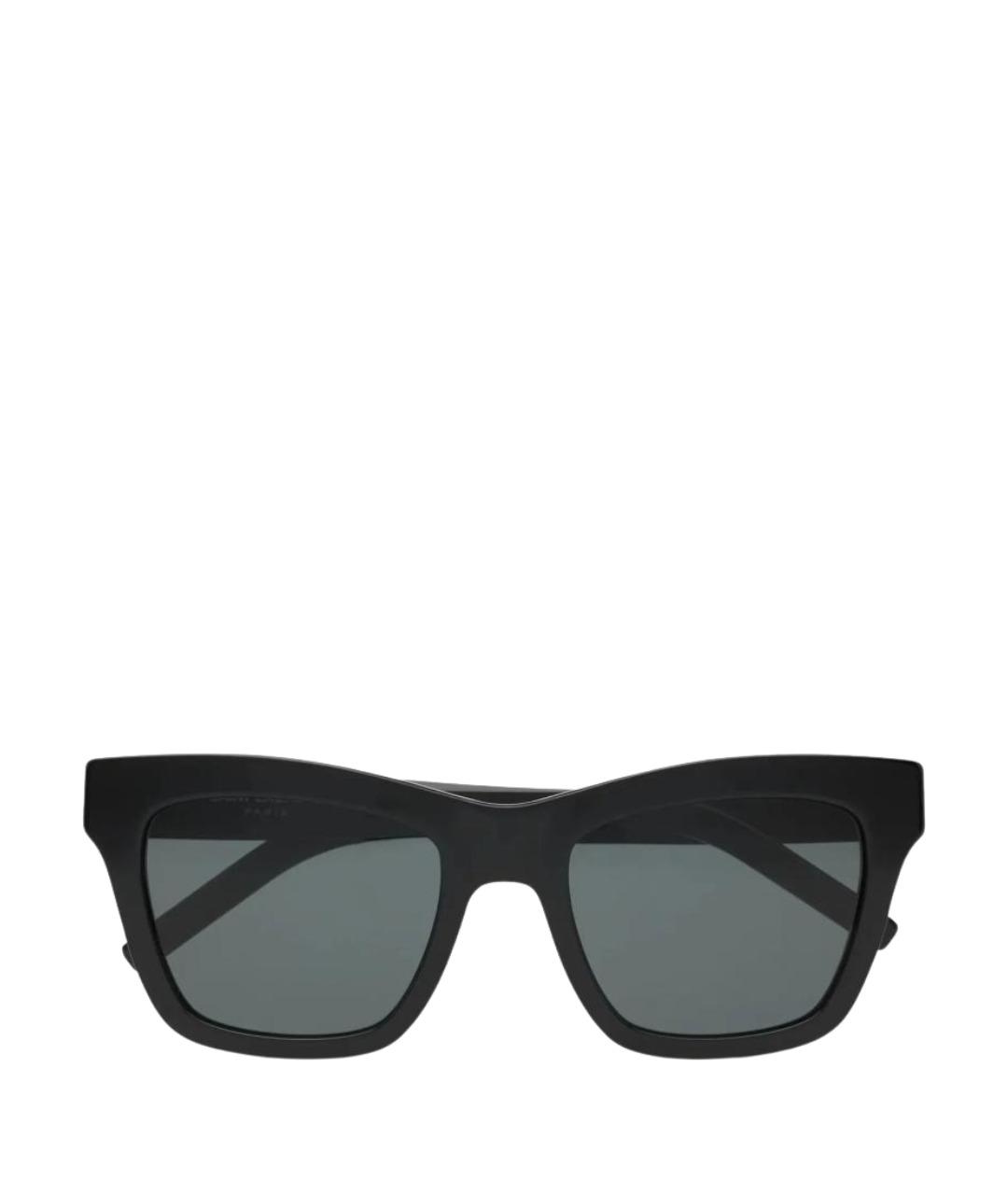 SAINT LAURENT Черные солнцезащитные очки, фото 1