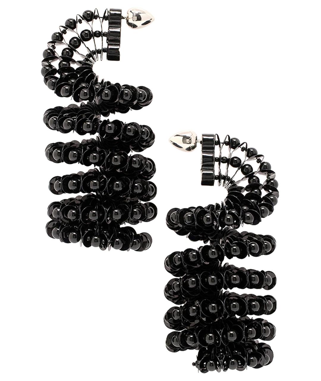 ALAIA Черные серьги, фото 1