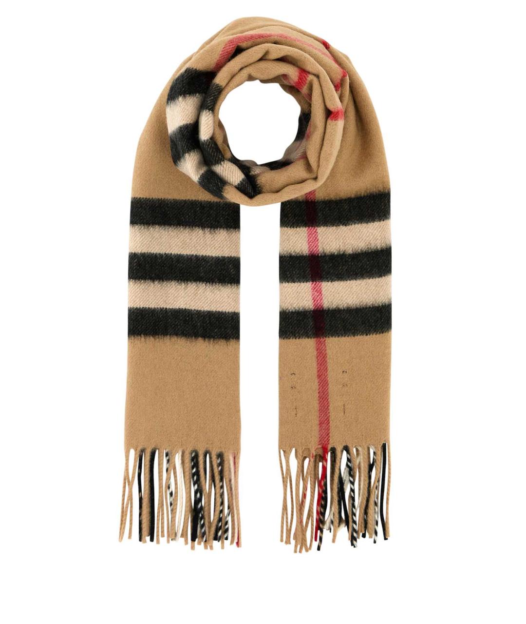 BURBERRY Мульти кашемировый шарф, фото 1