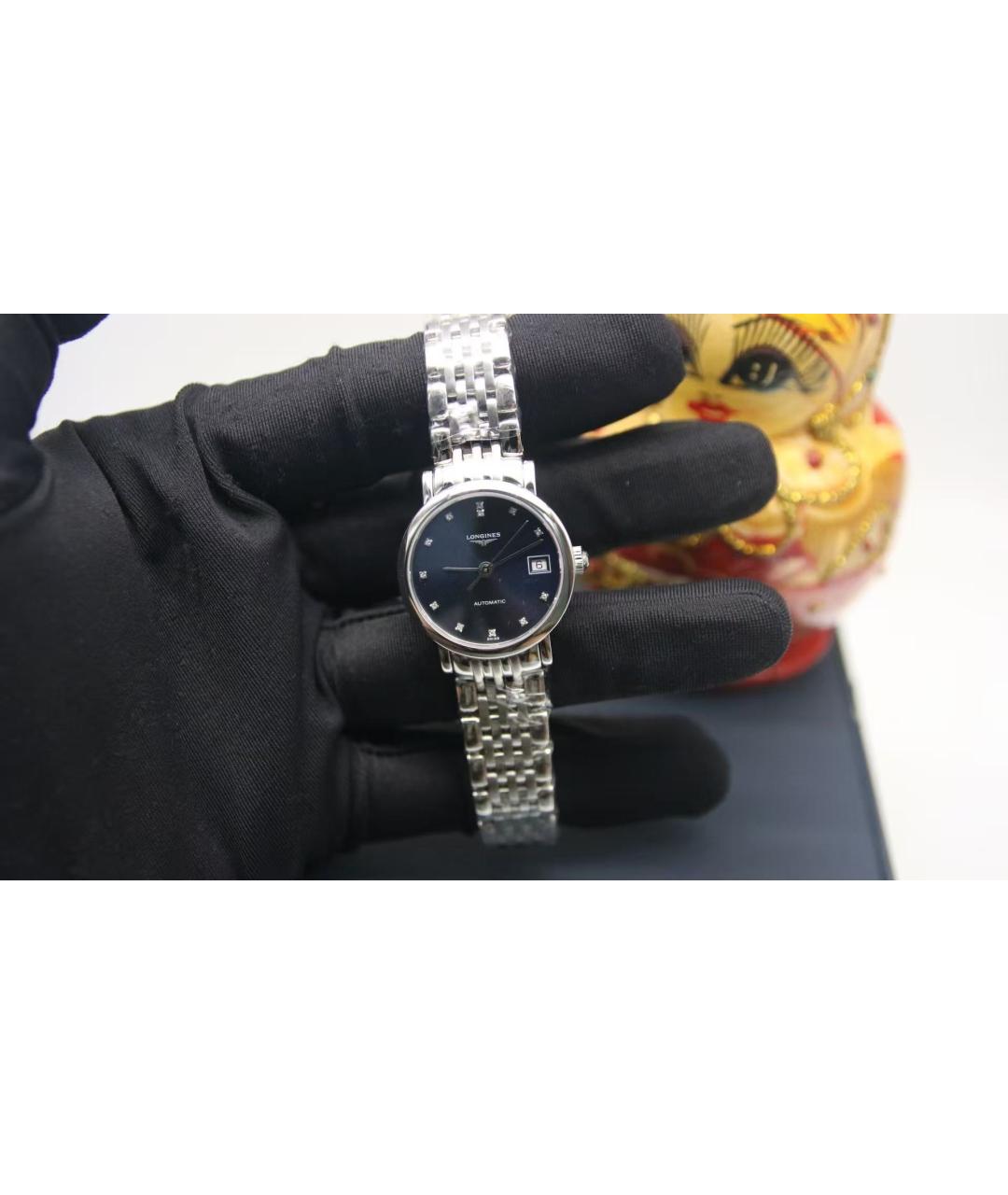 LONGINES Серебряные часы, фото 3