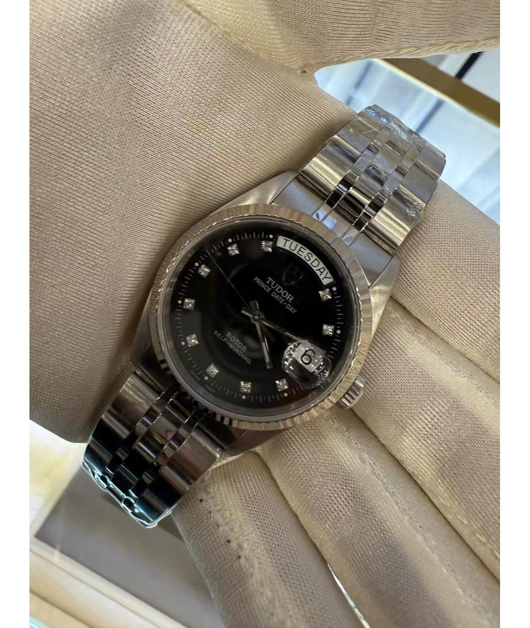 TUDOR Серебряные часы, фото 4