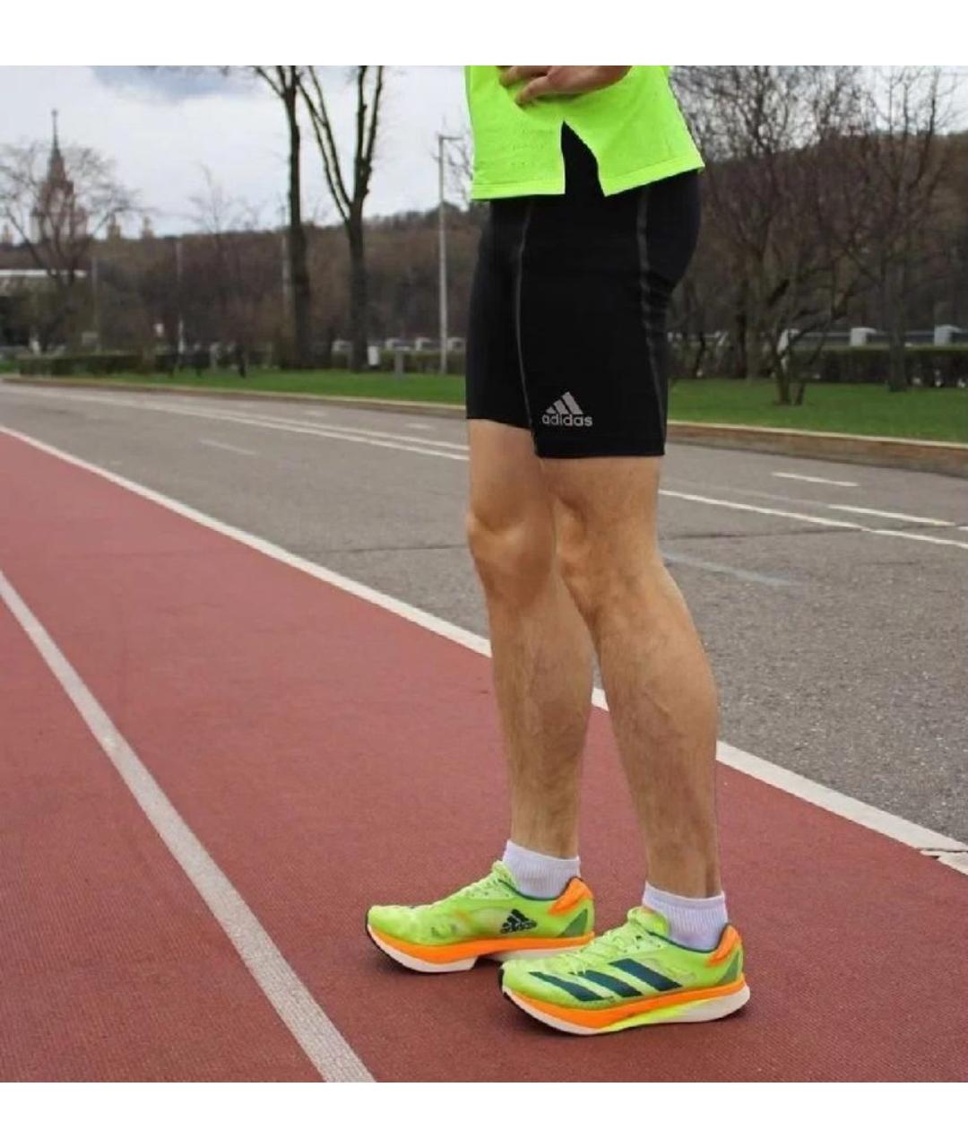 ADIDAS Зеленые текстильные низкие кроссовки / кеды, фото 7