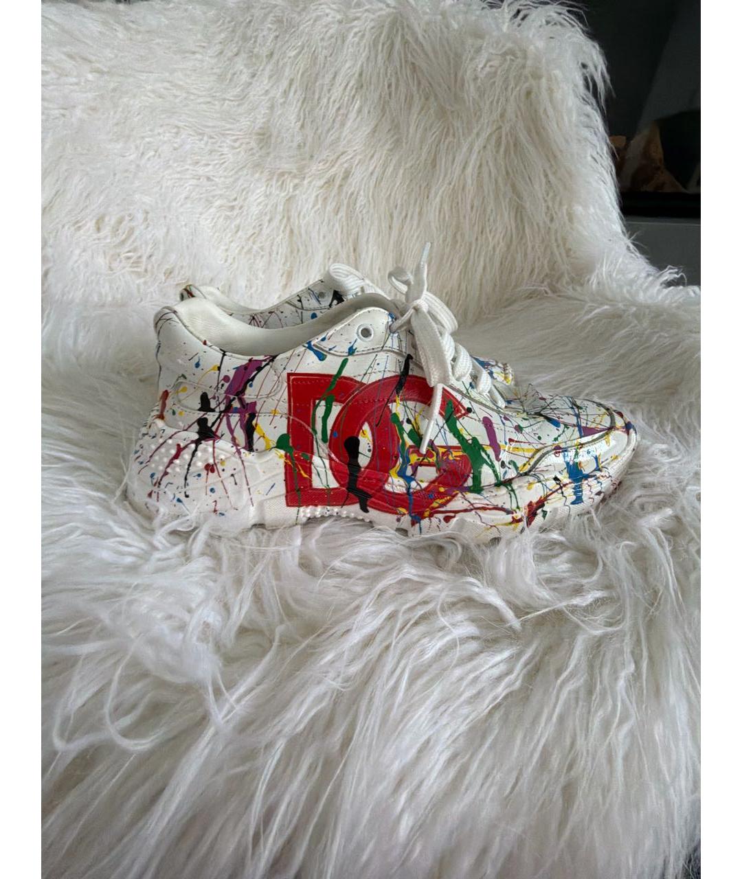 DOLCE&GABBANA Мульти кожаные сапоги, фото 5