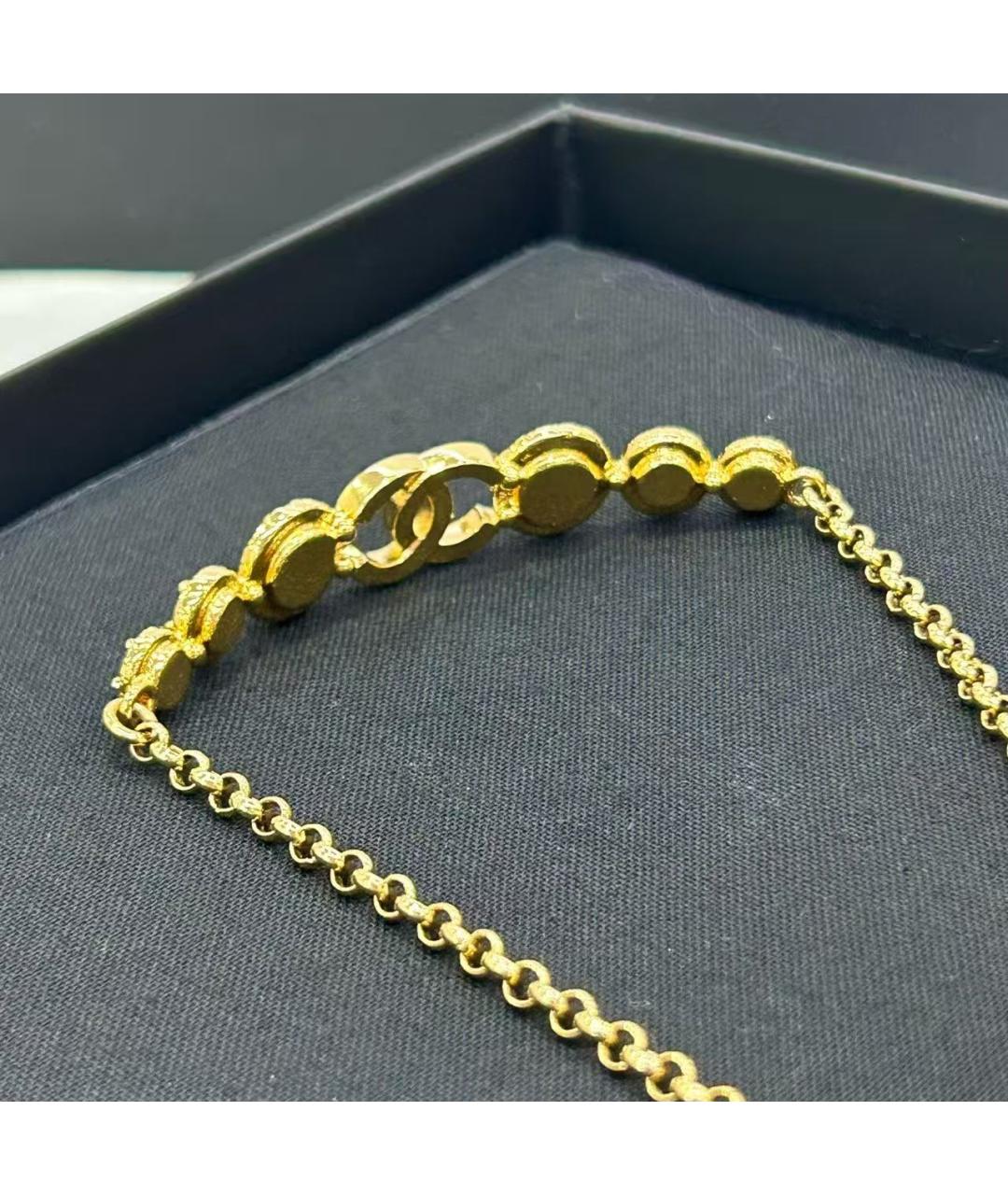 CHANEL Золотой браслет, фото 4