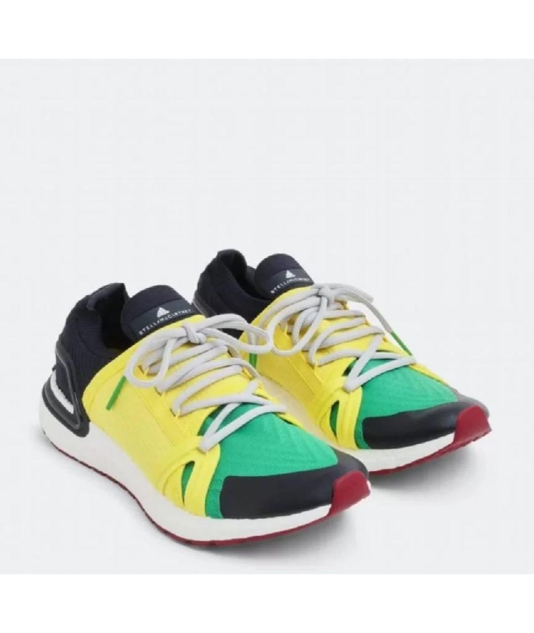 ADIDAS BY STELLA MCCARTNEY Мульти текстильные низкие кроссовки / кеды, фото 3