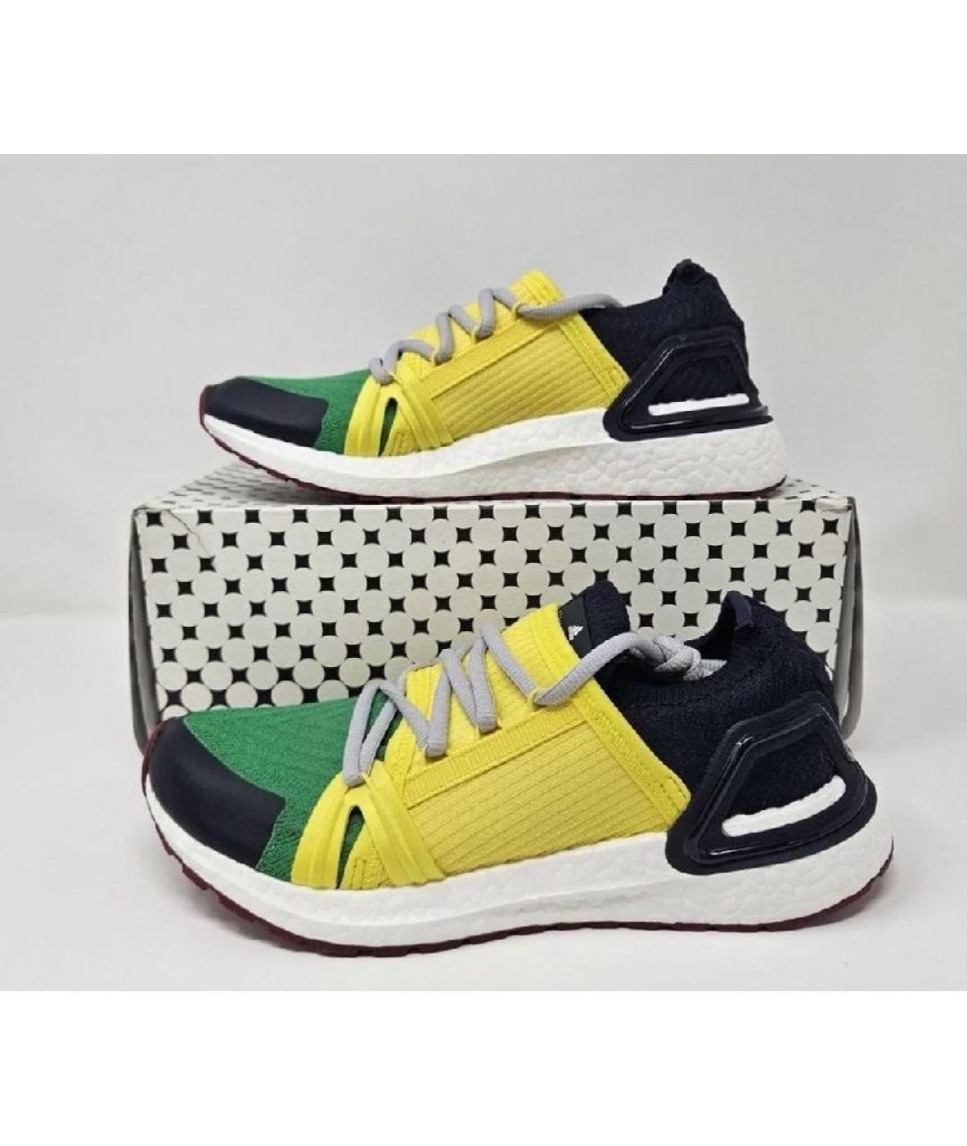 ADIDAS BY STELLA MCCARTNEY Мульти текстильные низкие кроссовки / кеды, фото 10