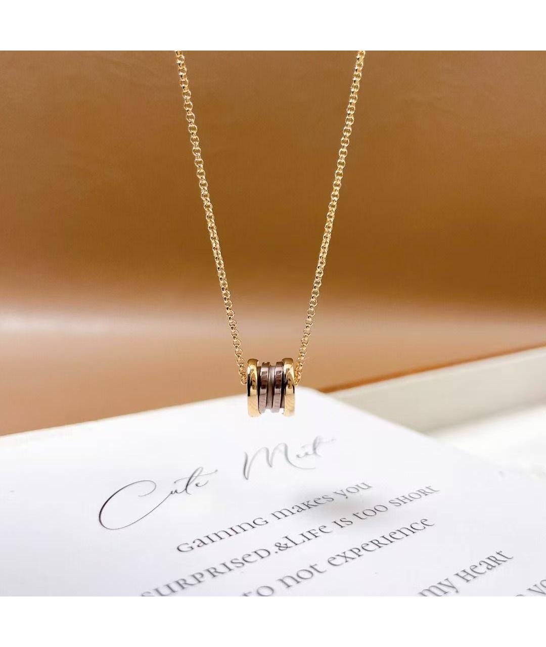 BVLGARI Золотая подвеска, фото 4