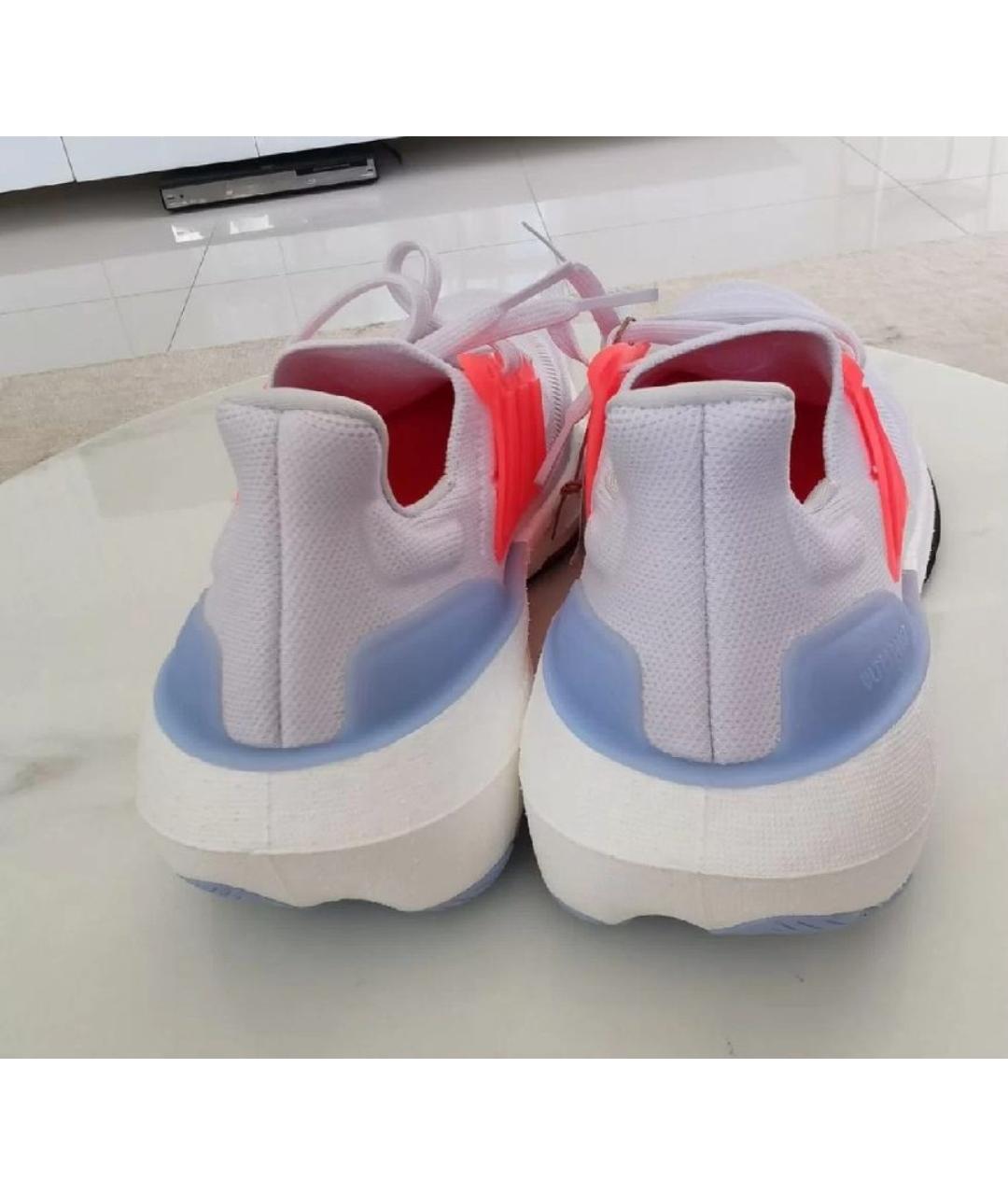 ADIDAS Белые текстильные кроссовки, фото 5