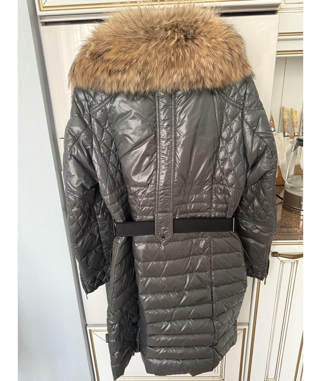 MONCLER Хаки пуховик, фото 3